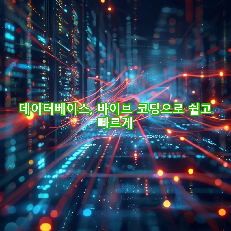 4-4 데이터베이스 연동 및 관리 기초