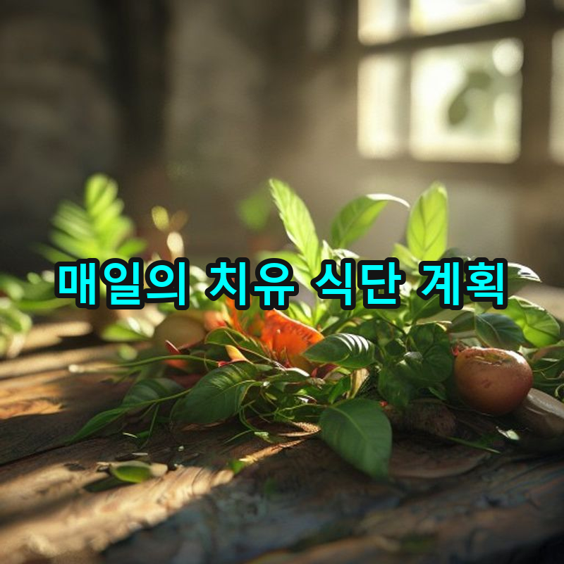 3-5 매일 실천하는 식단: 구체적인 계획과 예시