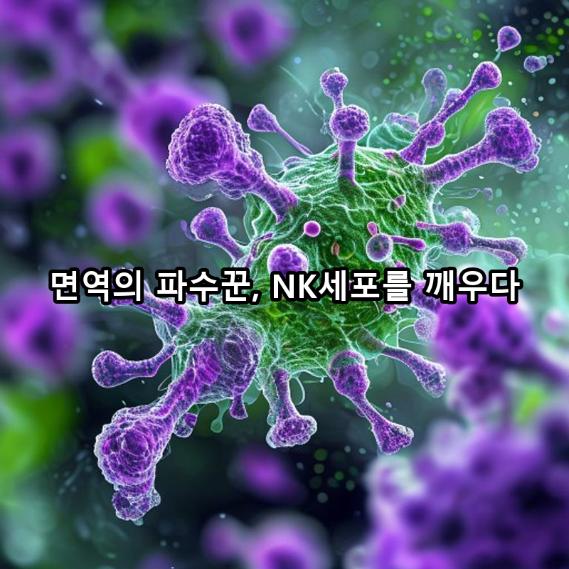 4-3 NK세포 활성도 높이는 방법: 식단, 영양, 생활 습관